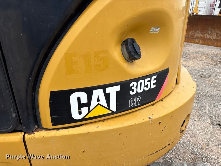 image for item FG0332 2013 Caterpillar 305E CR mini excavator