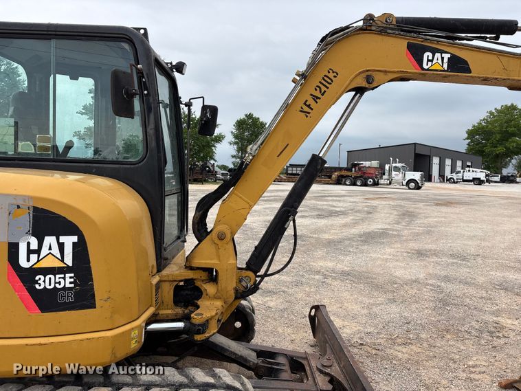 image for item FG0332 2013 Caterpillar 305E CR mini excavator