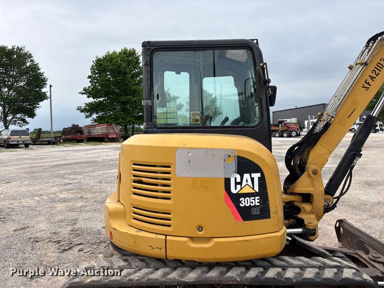 image for item FG0332 2013 Caterpillar 305E CR mini excavator