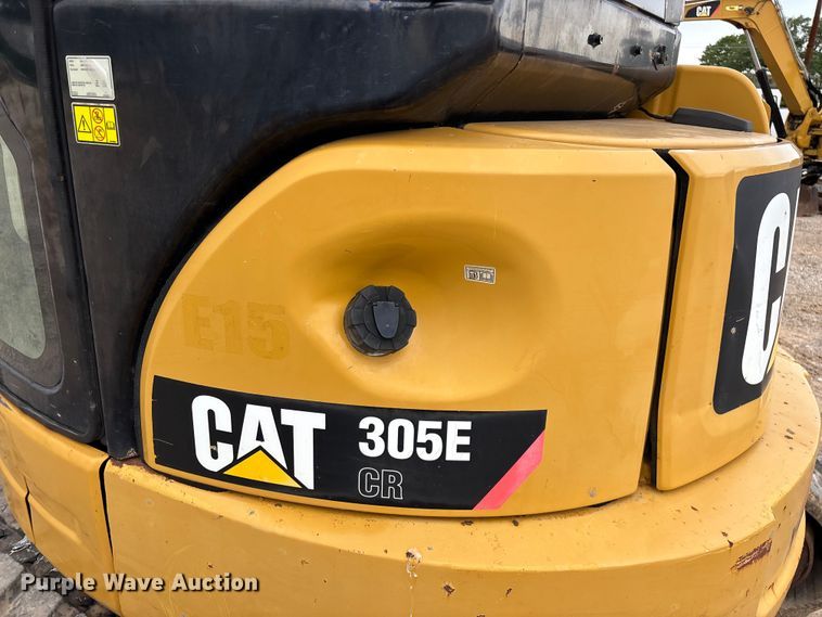 image for item FG0332 2013 Caterpillar 305E CR mini excavator