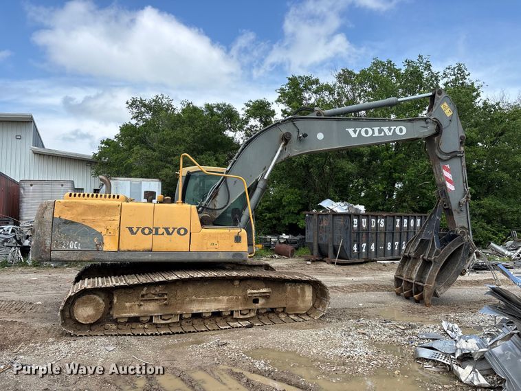 image for item FG0336 2008 Volvo EC210CL excavator