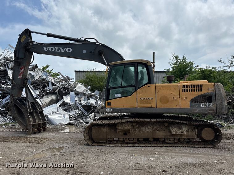 image for item FG0336 2008 Volvo EC210CL excavator