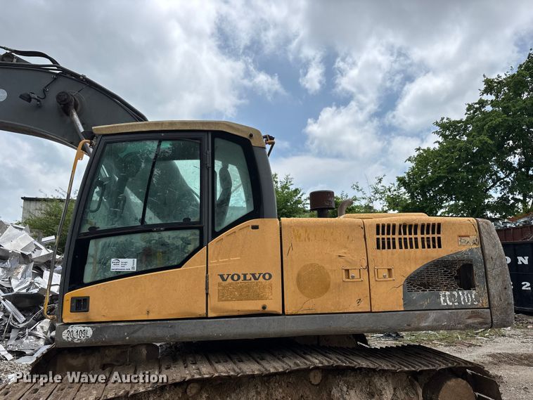 image for item FG0336 2008 Volvo EC210CL excavator