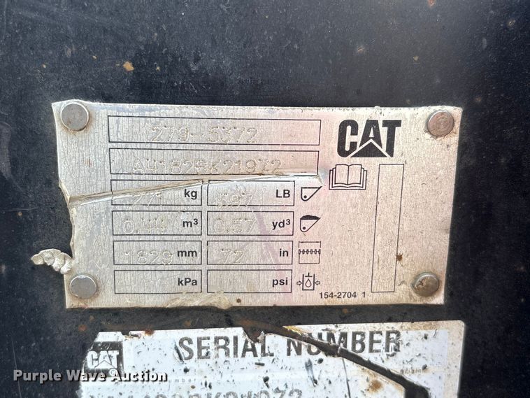 image for item FG2974 2014 Caterpillar 262D High Flow XPS skid steer loader