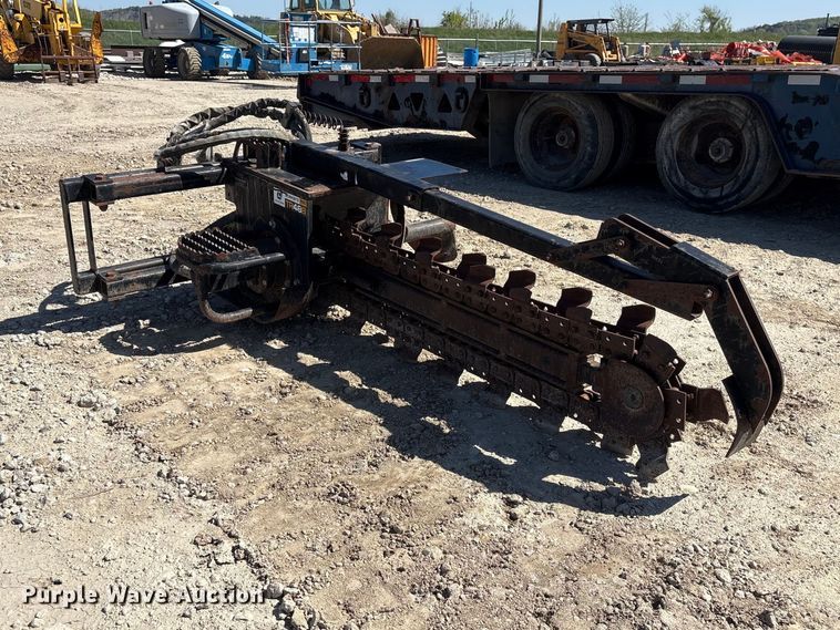 image for item FG2982 John Deere TR48B skid steer trencher