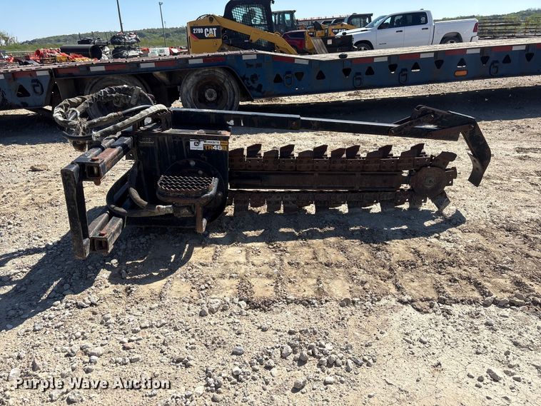 image for item FG2982 John Deere TR48B skid steer trencher