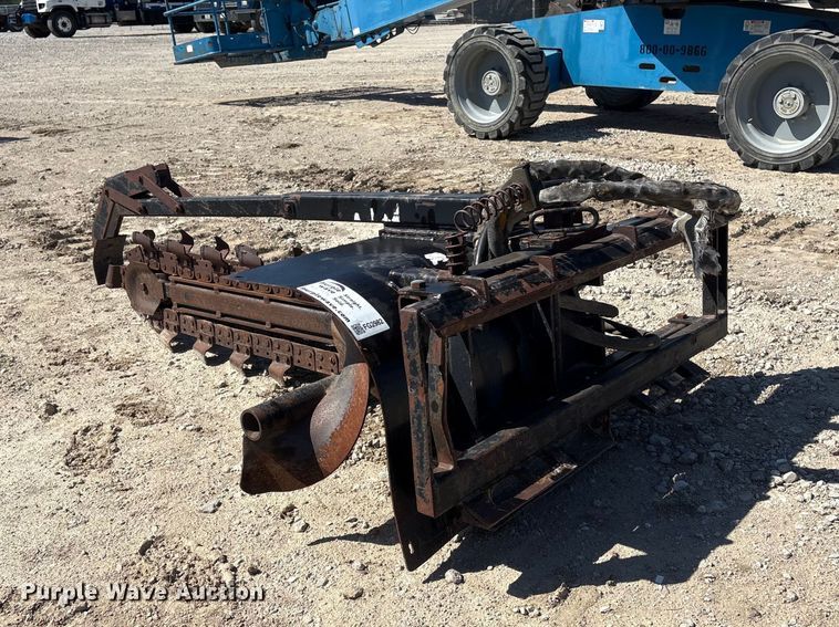 image for item FG2982 John Deere TR48B skid steer trencher
