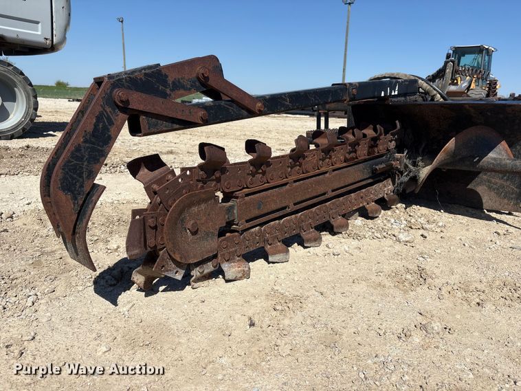 image for item FG2982 John Deere TR48B skid steer trencher