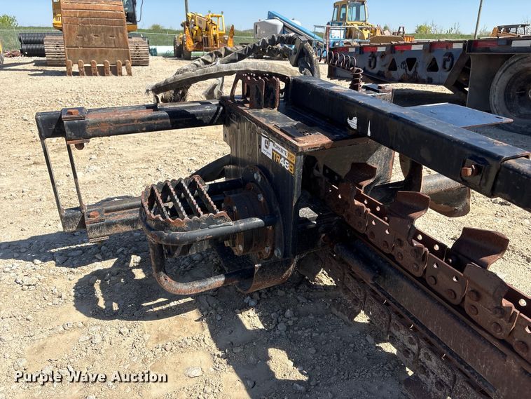 image for item FG2982 John Deere TR48B skid steer trencher