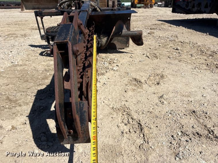 image for item FG2982 John Deere TR48B skid steer trencher