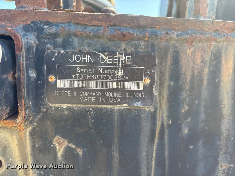 image for item FG2982 John Deere TR48B skid steer trencher