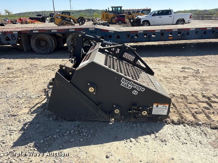 image for item FG2984 2013 Bobcat LR6B skid steer landscape rake