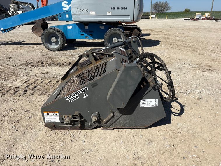 image for item FG2984 2013 Bobcat LR6B skid steer landscape rake