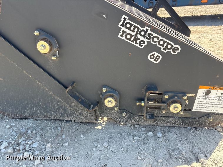 image for item FG2984 2013 Bobcat LR6B skid steer landscape rake