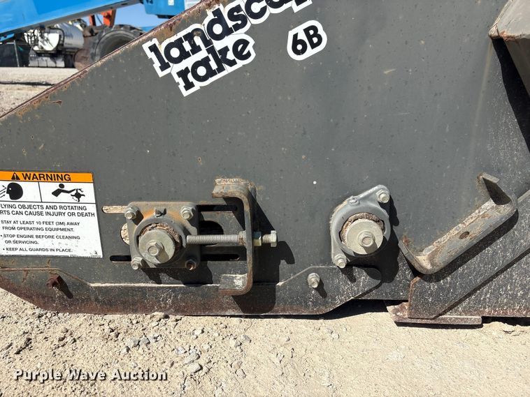 image for item FG2984 2013 Bobcat LR6B skid steer landscape rake