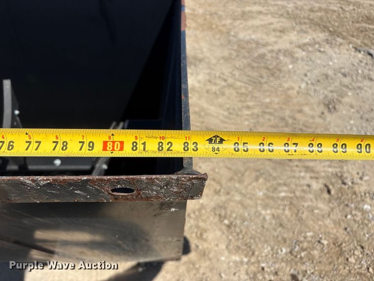 image for item FG2985 John Deere SD84 skid steer side discharge bucket