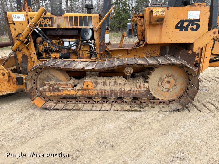 image for item FK0138 1977 Case 475 vibratory cable plow