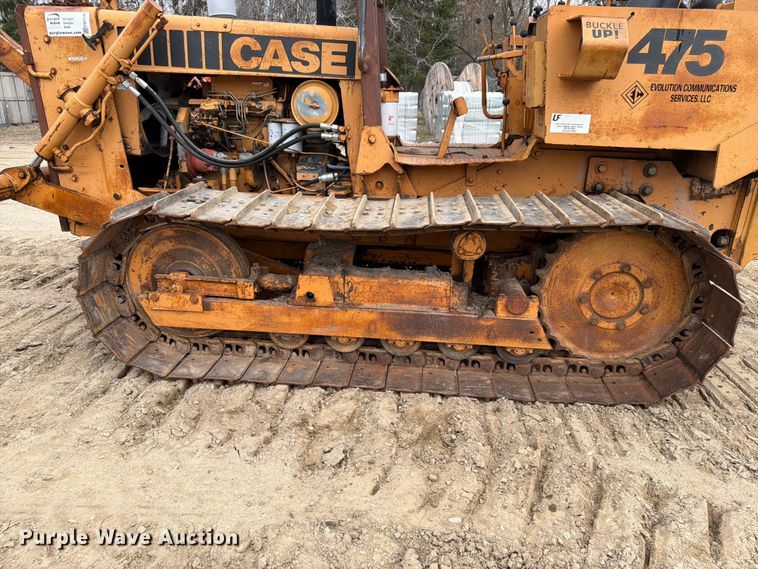 image for item FK0139 1973 Case 475 vibratory cable plow