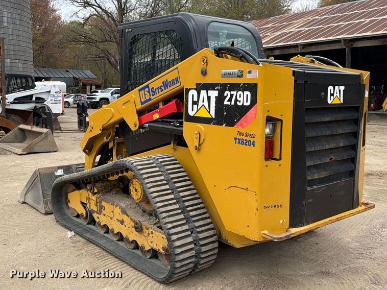 image for item FK0145 2019 Caterpillar 279D tracked skid steer loader