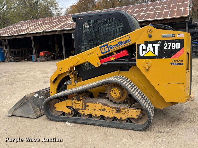 image for item FK0145 2019 Caterpillar 279D tracked skid steer loader