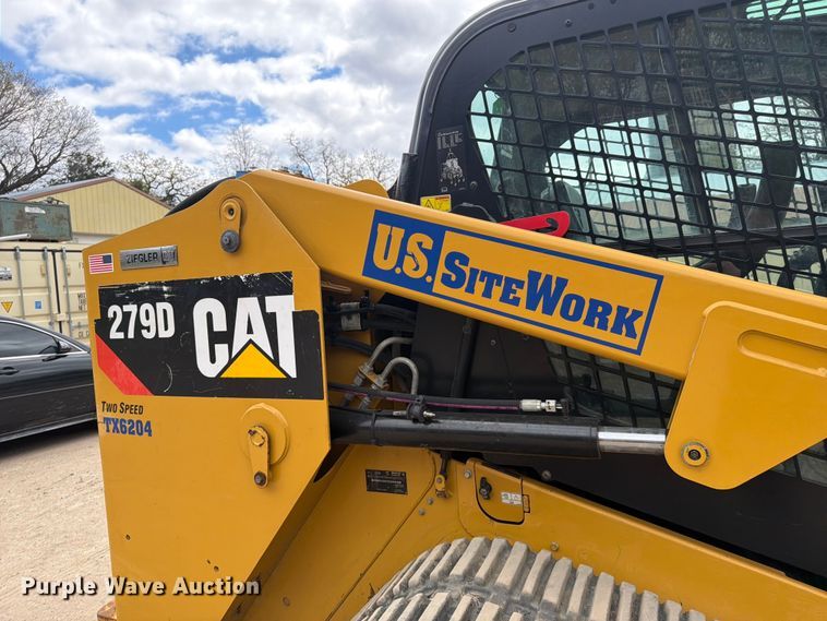 image for item FK0145 2019 Caterpillar 279D tracked skid steer loader