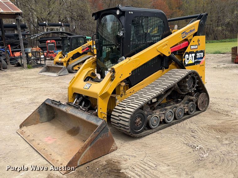 image for item FK0146 2014 Caterpillar 287D tracked skid steer loader