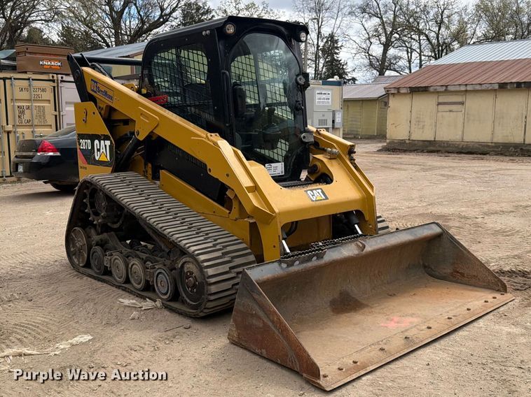 image for item FK0146 2014 Caterpillar 287D tracked skid steer loader