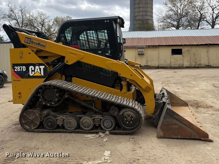 image for item FK0146 2014 Caterpillar 287D tracked skid steer loader