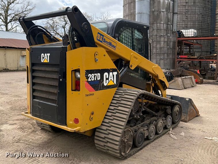 image for item FK0146 2014 Caterpillar 287D tracked skid steer loader
