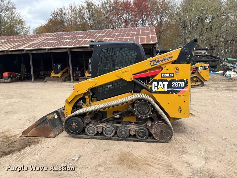 image for item FK0146 2014 Caterpillar 287D tracked skid steer loader