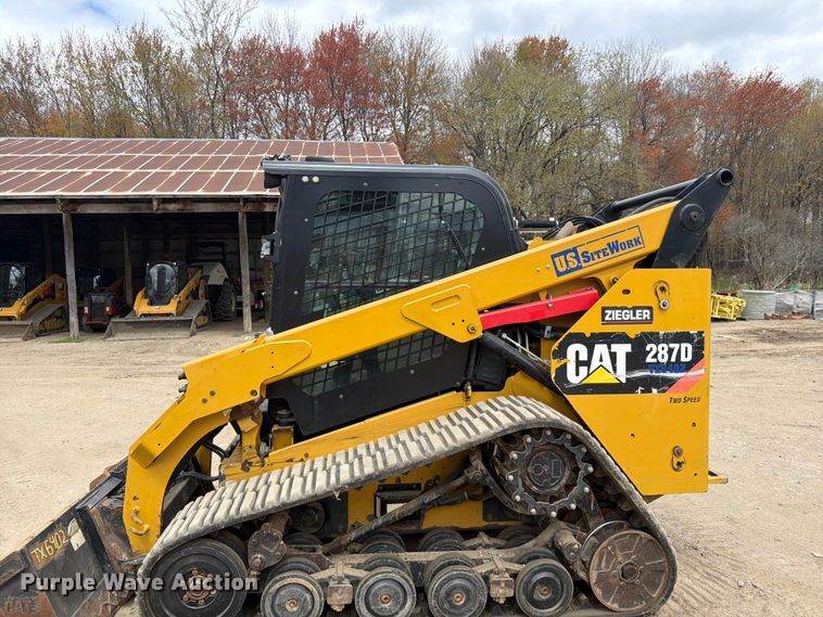 image for item FK0146 2014 Caterpillar 287D tracked skid steer loader