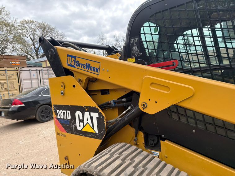 image for item FK0146 2014 Caterpillar 287D tracked skid steer loader