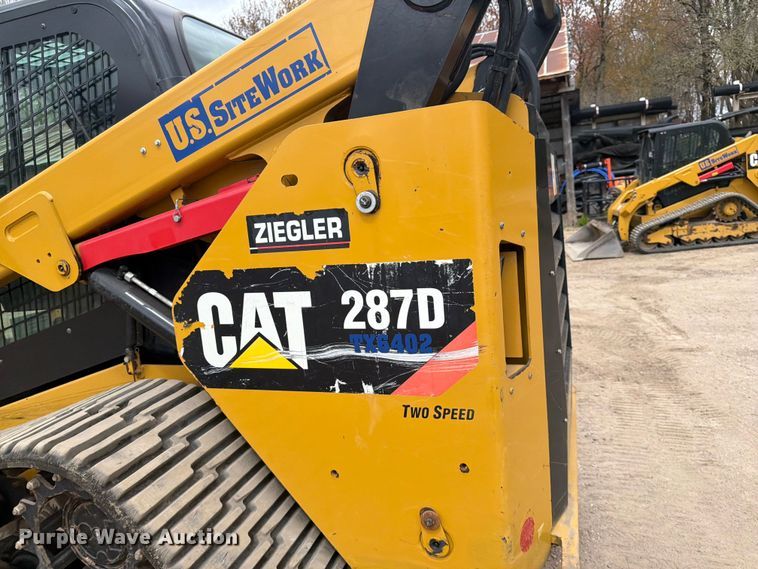 image for item FK0146 2014 Caterpillar 287D tracked skid steer loader