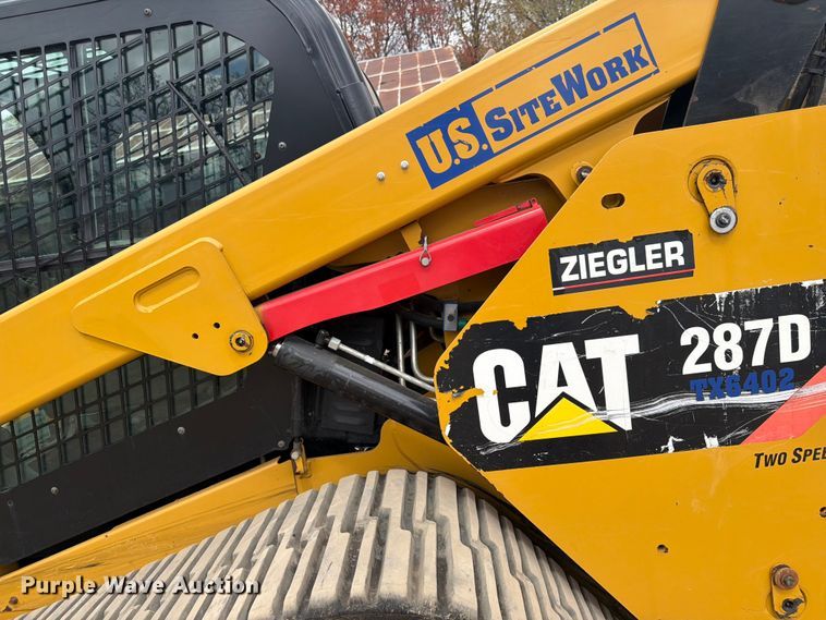 image for item FK0146 2014 Caterpillar 287D tracked skid steer loader