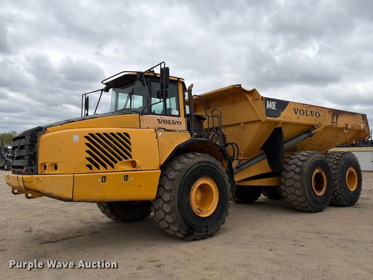 image for item FK0148 2009 Volvo A40E articulated haul truck