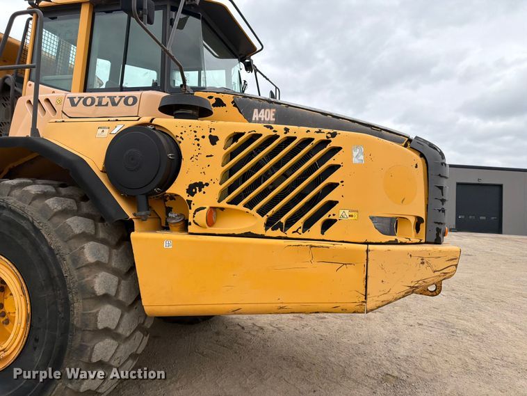 image for item FK0148 2009 Volvo A40E articulated haul truck