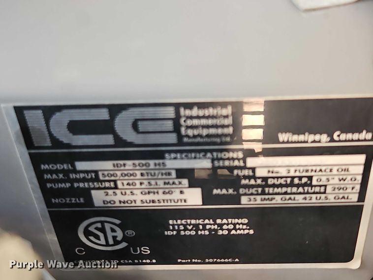 image for item FN5613 Tow Pro Heater heater