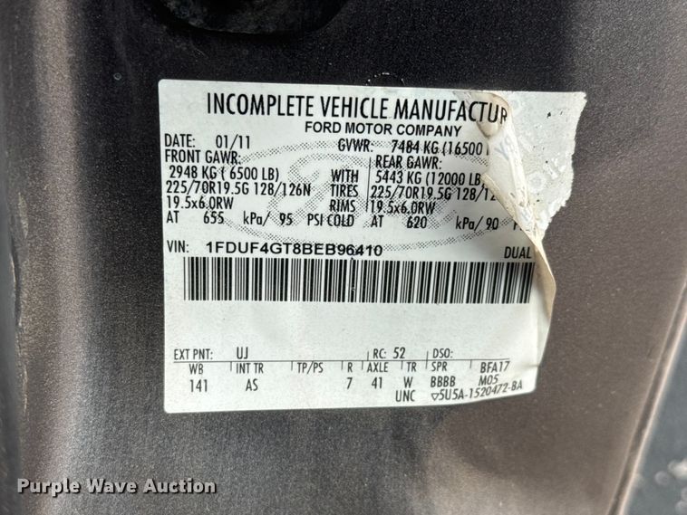image for item MX9203 2011 Ford F450 Super Duty bucket truck