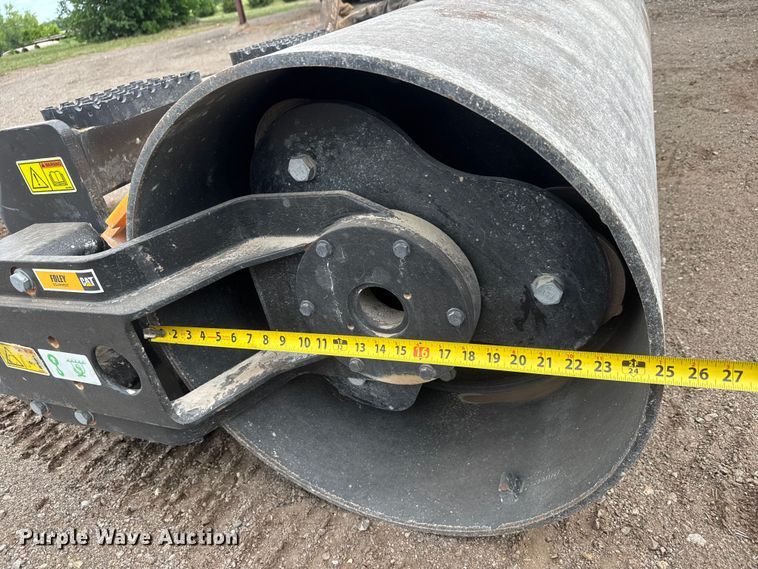 image for item MX9244 2025 Caterpillar CV119 skid steer vibratory roller