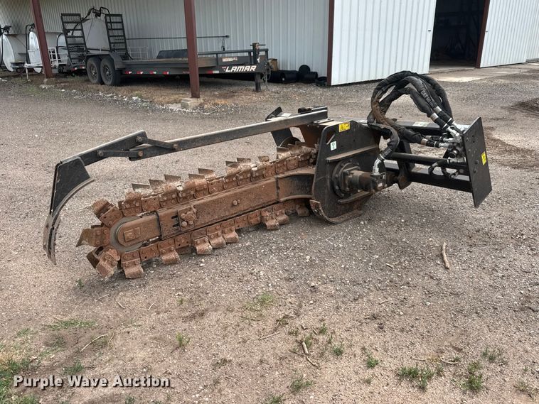 image for item MX9245 2025 Caterpillar T112 skid steer trencher