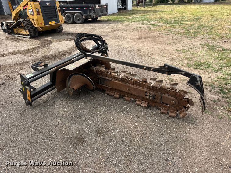 image for item MX9245 2025 Caterpillar T112 skid steer trencher