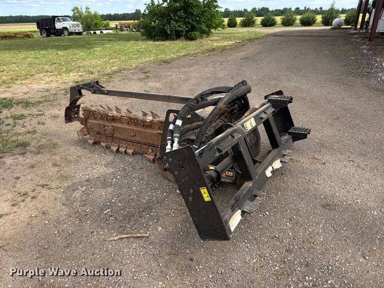 image for item MX9245 2025 Caterpillar T112 skid steer trencher