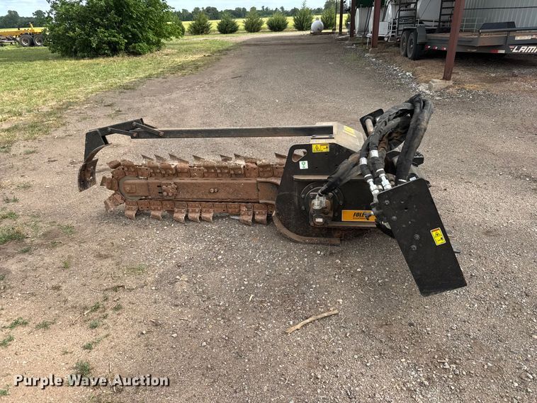 image for item MX9245 2025 Caterpillar T112 skid steer trencher