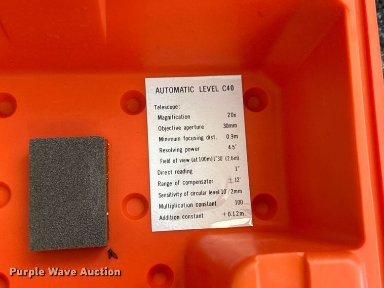 image for item MX9288 Spectra Precision GL412N surveying equipment