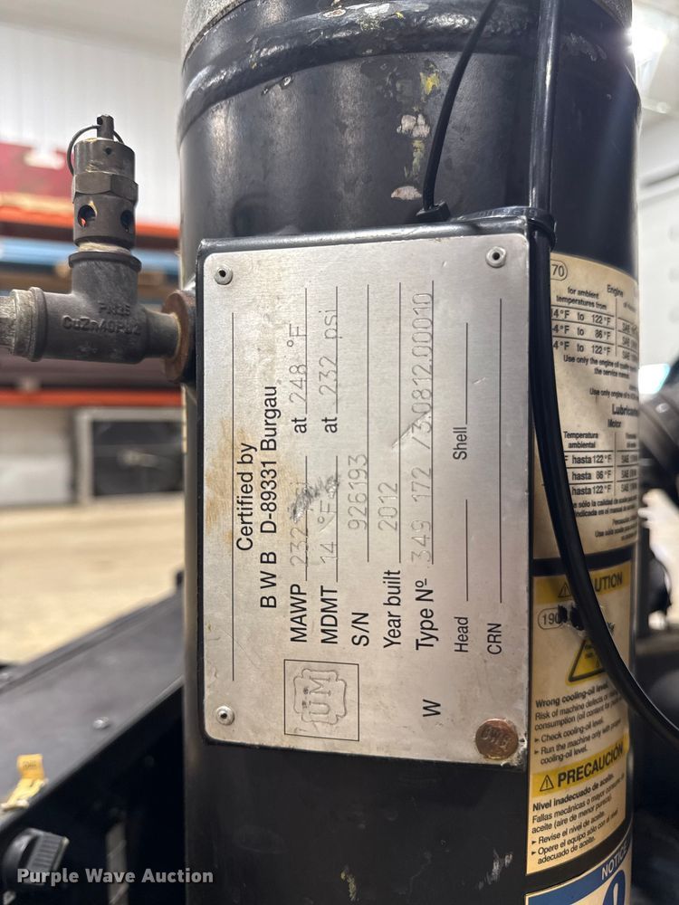 image for item ND9470 Keaser M27 air compressor