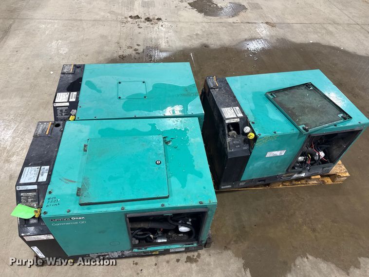 image for item ND9471 (3) Cummins Onan Commercial QD generators