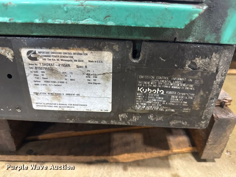 image for item ND9471 (3) Cummins Onan Commercial QD generators