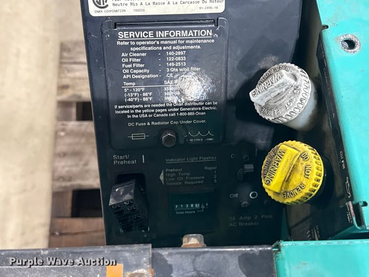 image for item ND9471 (3) Cummins Onan Commercial QD generators