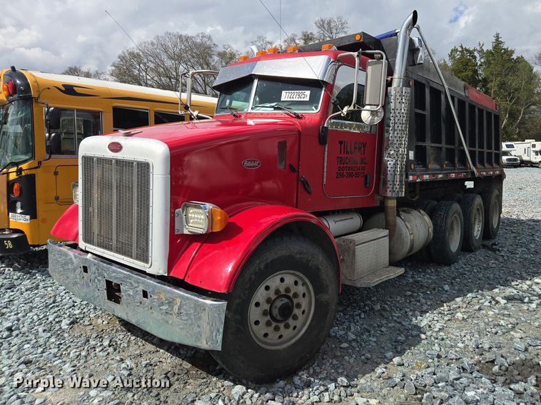 image for item YA2656 2009 Peterbilt 365 dump truck