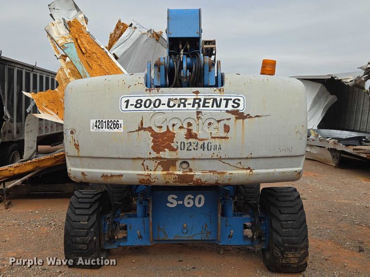 image for item YA2782 2005 Genie S-60 boom lift